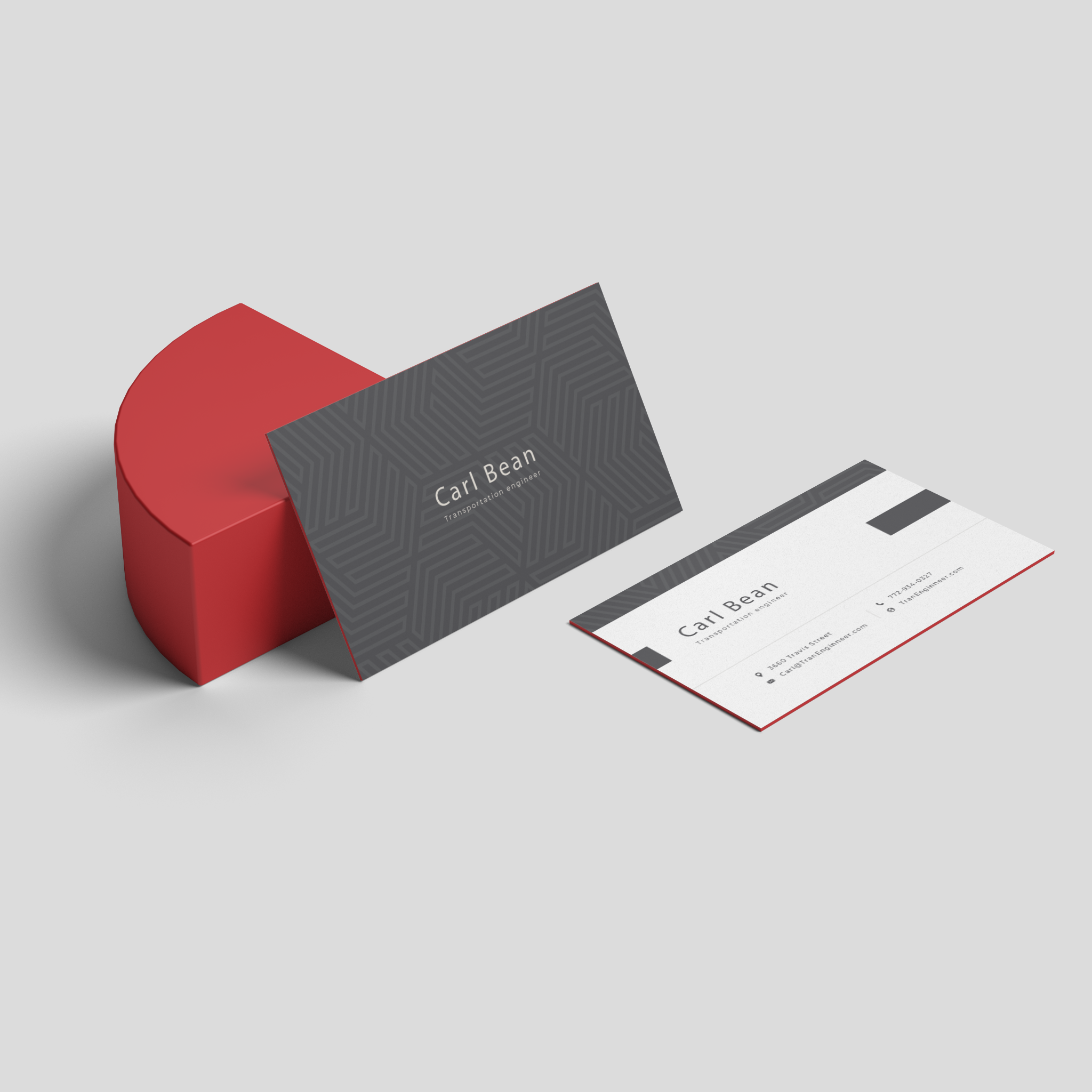 Thick Triple Layered Business Cards