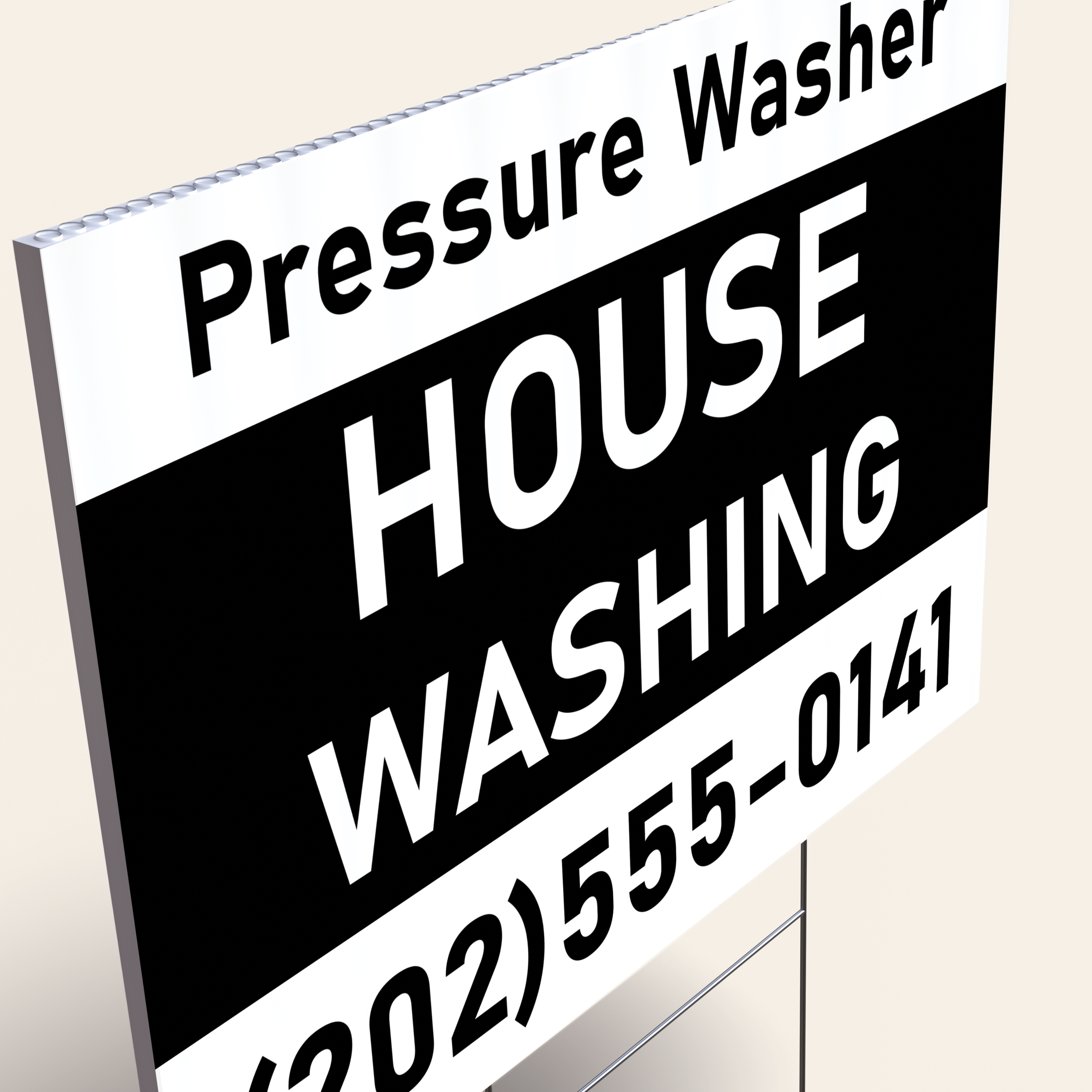Pressure Washing Yard Signs