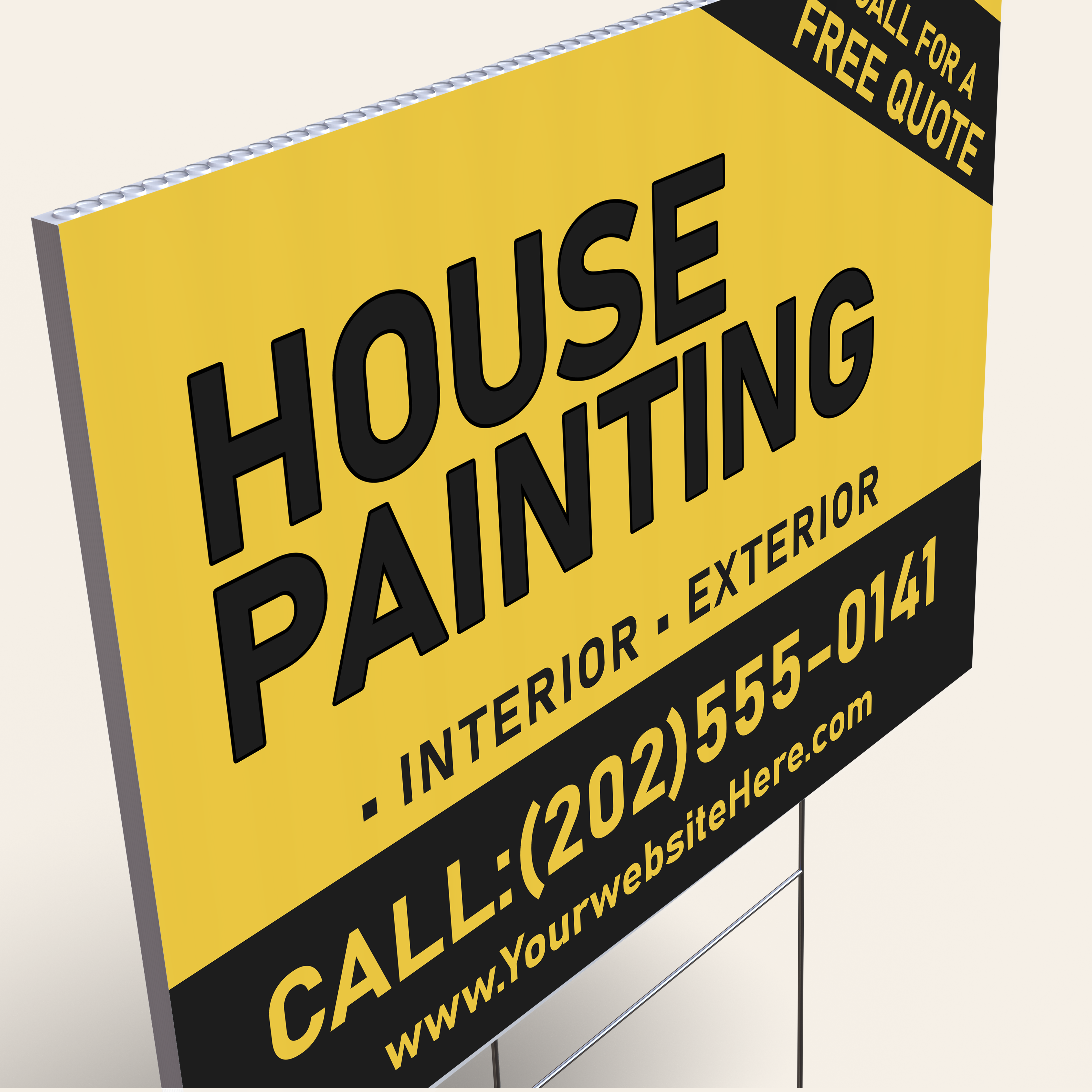House Painting Yard Signs