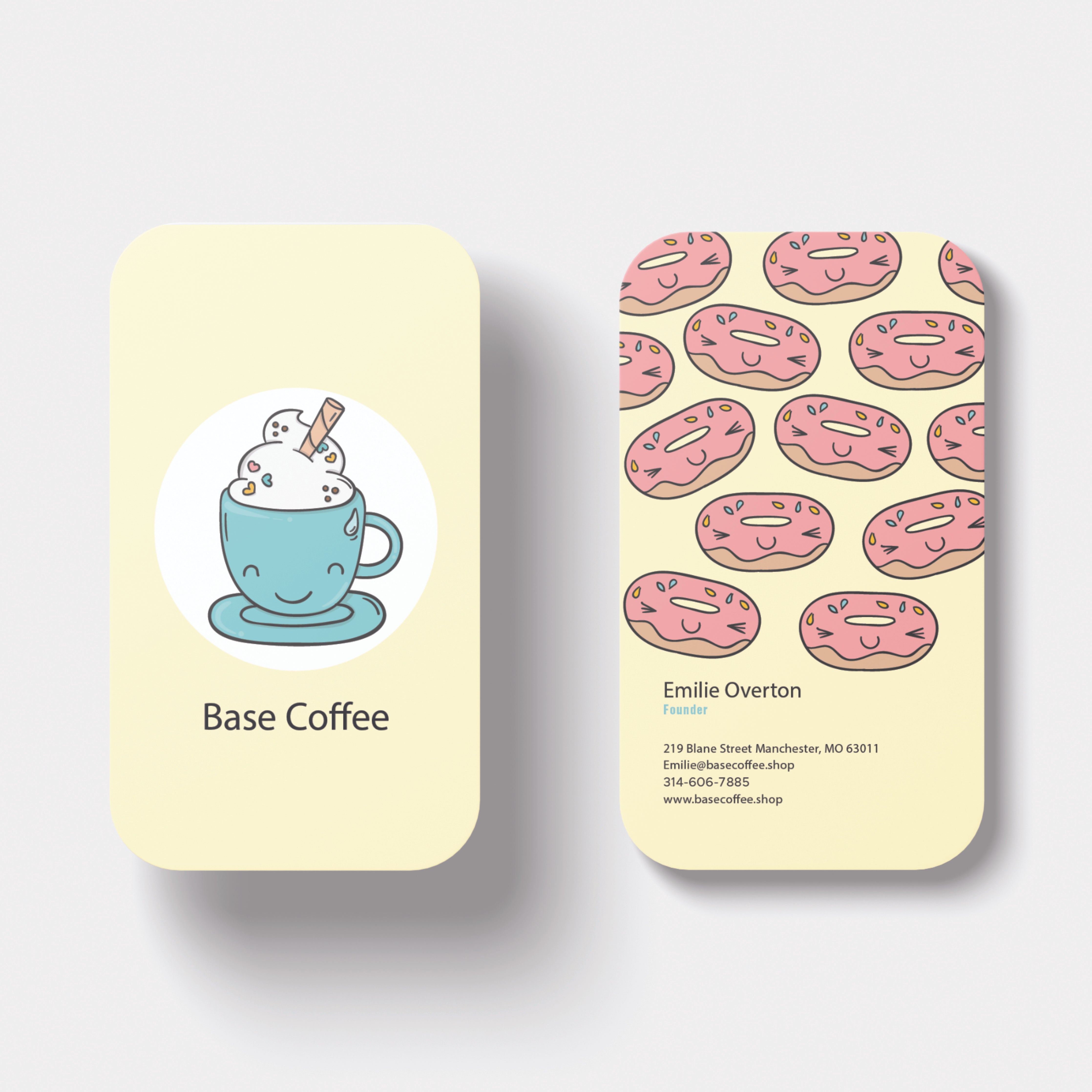 Uncoated Cover Business Cards